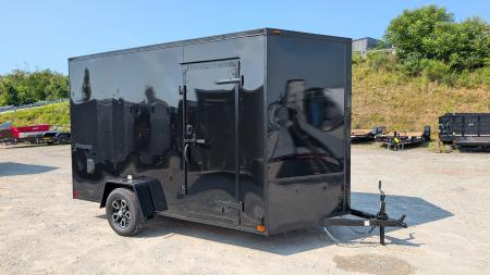 New 2027 Homesteader 7x12 Intrepid V-Nose Cargo Trailer w/ Ramp Door (84  INSIDE)