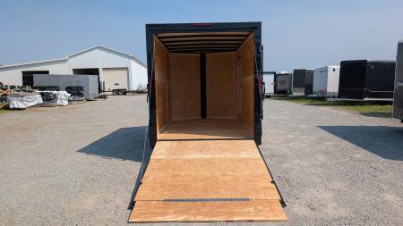 New 2027 Homesteader 7x12 Intrepid V-Nose Cargo Trailer w/ Ramp Door (84" INSIDE)