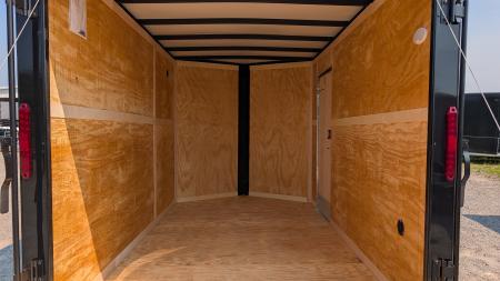 New 2027 Homesteader 7x12 Intrepid V-Nose Cargo Trailer w/ Ramp Door (84" INSIDE)