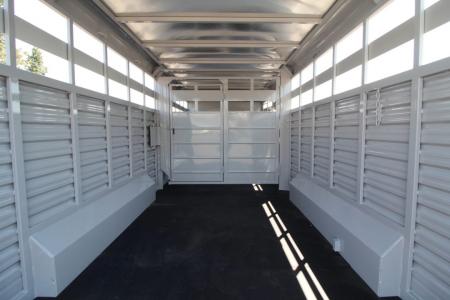 New 2027 Trails West Hotshot 7'6" x 20' Stock / Stock Combo Trailer