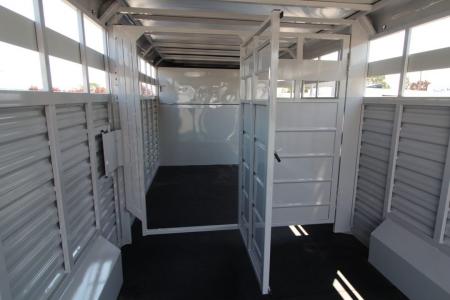 New 2027 Trails West Hotshot 7'6" x 20' Stock / Stock Combo Trailer