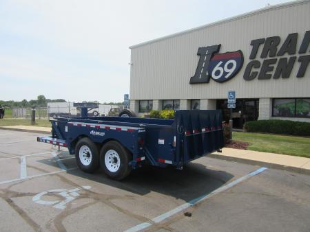 New 2026 Air Tow 3D-12 Telescopic Dump Trailer 15K / Spare Tire