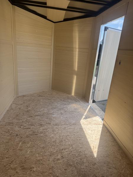 New NEW 2026 6X12 ENCLOSED TRAILER, REAR RAMP. MADE IN CANADA