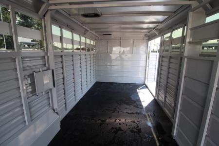 New 2027 Trails West Hotshot 25' w/ Tack Room & Plexi-glass Stock / Stock Combo Trailer