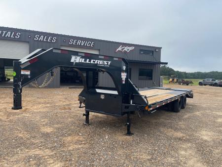 New 2026 Hillcrest Trailers 229205SGMR Flatbed Trailer