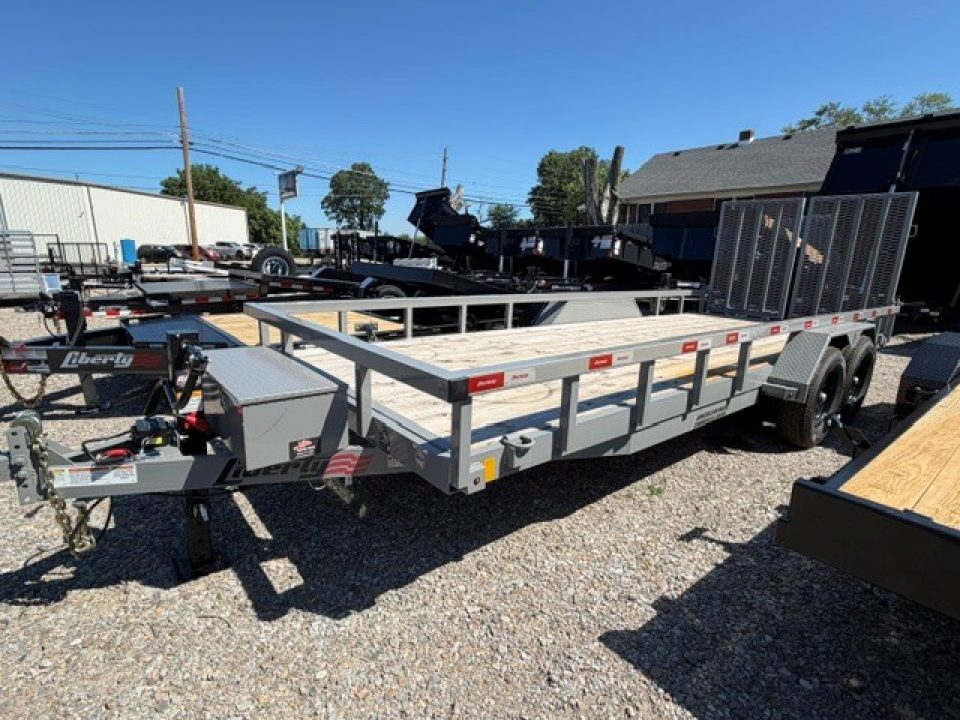New 2026 Liberty 83x20 14K HD Utility Trailer