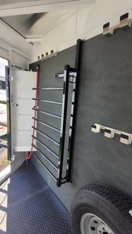 New 2027 Trails West Sierra II Extra Tall 4 Horse Trailer - Escape Door - Stud Divider