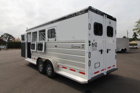 New 2027 Trails West Sierra II Extra Tall 4 Horse Trailer - Escape Door - Stud Divider
