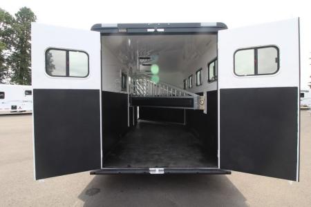 New 2027 Trails West Sierra II Extra Tall 4 Horse Trailer - Escape Door - Stud Divider