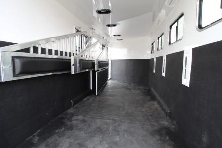 New 2027 Trails West Sierra II Extra Tall 4 Horse Trailer - Escape Door - Stud Divider