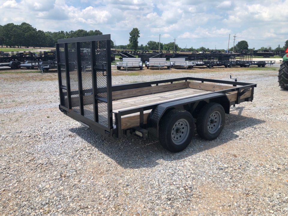 Used 2025 Stag 76X12 TANDEM 7K UTILITY W / RAMP GATE