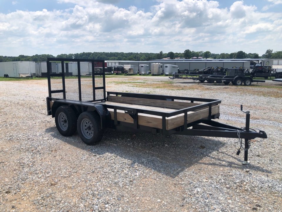 Used 2025 Stag 76X12 TANDEM 7K UTILITY W / RAMP GATE