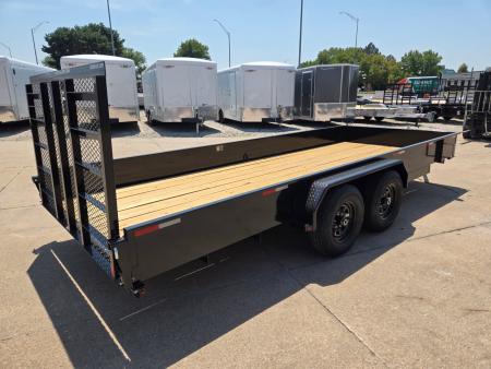 New 2026 H&H Trailers 82x18 Solid Side 10K Utility Trailer