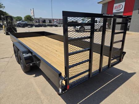 New 2026 H&H Trailers 82x18 Solid Side 10K Utility Trailer
