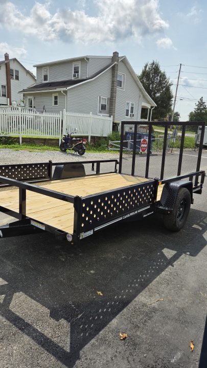 New 2026 Cam Superline 7X12SA ATV Trailer