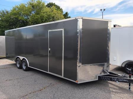 New 2026 Quality Cargo 8.5X24TA3 ENCLOSED CARGO/CAR HAULER TRAILER