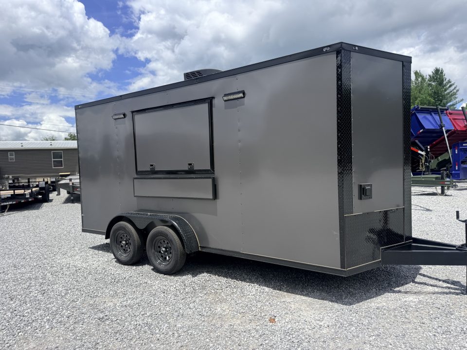 New 2026 Coast 2 Coast 7X16 TA CONCESSION Vending / Concession Trailer