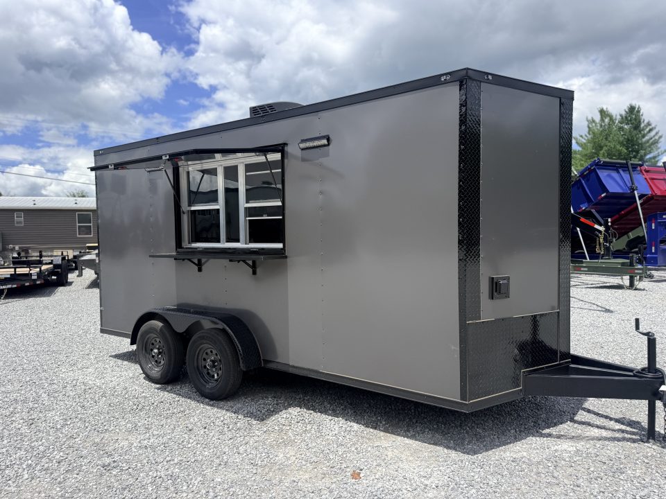 New 2026 Coast 2 Coast 7X16 TA CONCESSION Vending / Concession Trailer