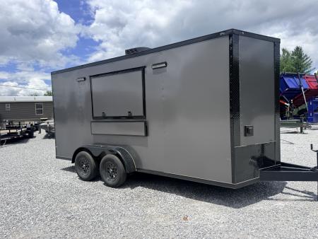 New 2026 Coast 2 Coast 7X16 TA CONCESSION Vending / Concession Trailer