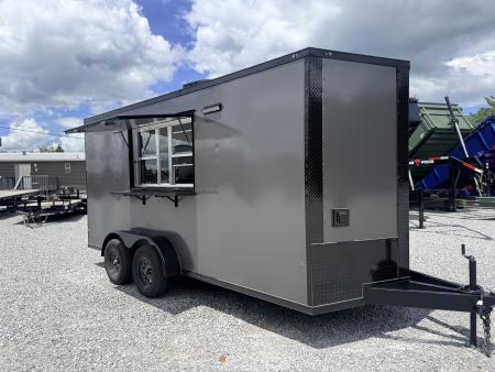 New 2026 Coast 2 Coast 7X16 TA CONCESSION Vending / Concession Trailer