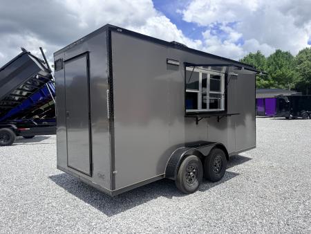 New 2026 Coast 2 Coast 7X16 TA CONCESSION Vending / Concession Trailer