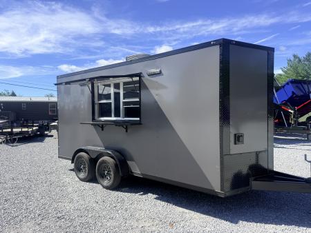 New 2026 Coast 2 Coast 7X16 TA CONCESSION Vending / Concession Trailer