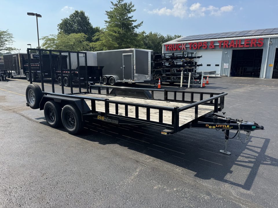 Used 2021 Doolittle Trailers HD Pro Series 84x16 Utility Trailer 7K
