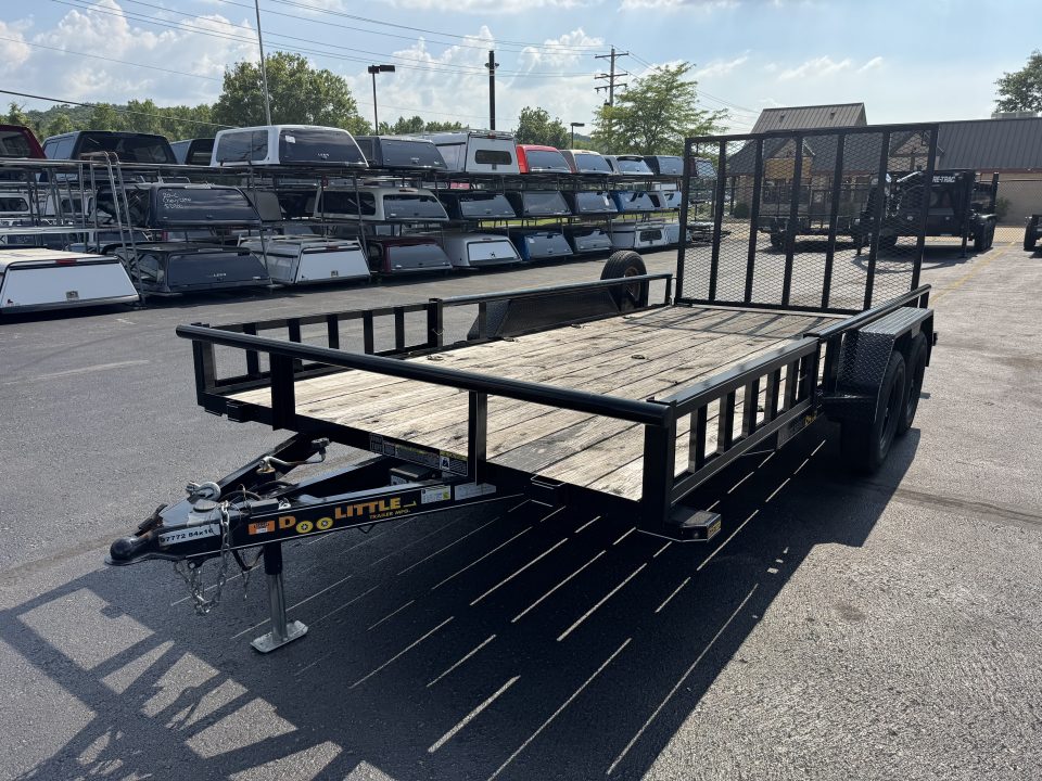 Used 2021 Doolittle Trailers HD Pro Series 84x16 Utility Trailer 7K
