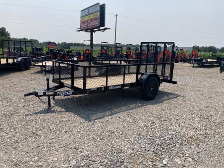 New 2026 Top Hat MRX 5x12' Utility Trailer - 2' Sides - 5K