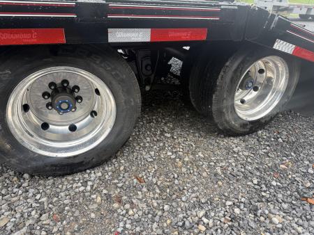 New 2026 Diamond C FMAX 212 GOOSENECK TRAILER ** ABS BRAKES**HYDRO JACKS & DOVE SOLAR CHARGER 17.5 ALUMINUM OUTER RIMS