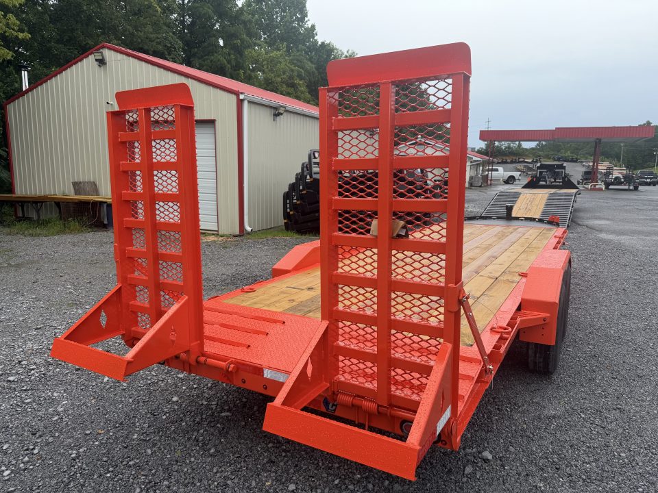 New 2026 Diamond C LPX207 Equipment Trailer EXTRA WIDE RAMPS 2 SPEED 15K JACK 14PLY TIRES