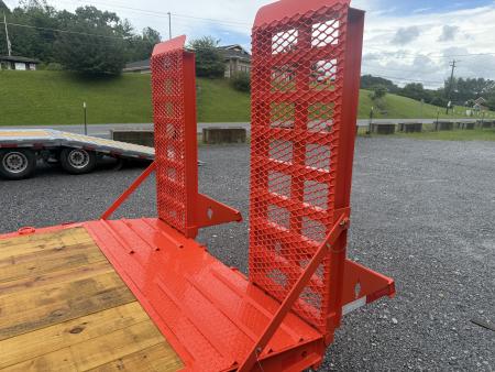 New 2026 Diamond C LPX207 Equipment Trailer EXTRA WIDE RAMPS 2 SPEED 15K JACK 14PLY TIRES