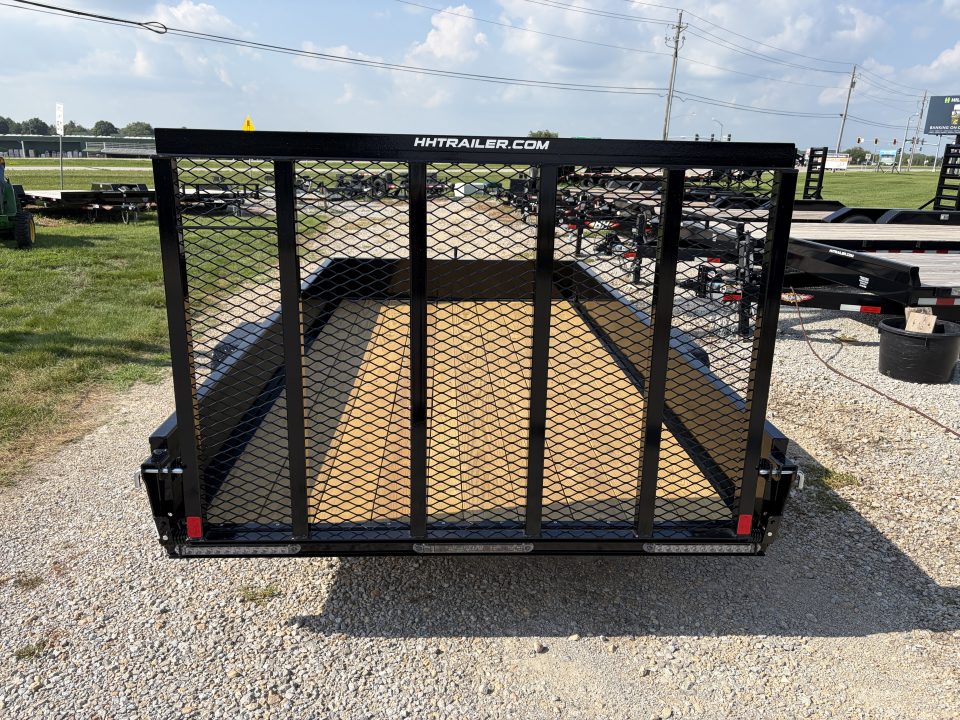New 2026 H&H Trailers 76x12 Solid Side Steel Utility