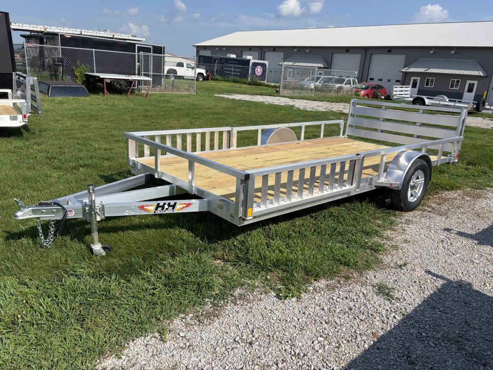 New 2026 H&H Trailers 82x14 Aluminum ATV Utility