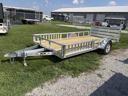 New 2026 H&H Trailers 82x14 Aluminum ATV Utility