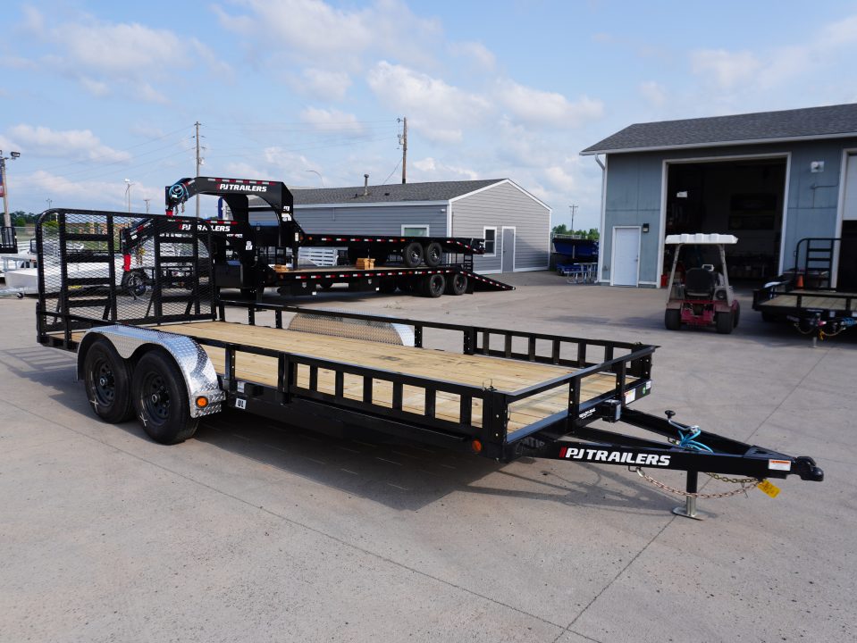New 2027 PJ Trailers UL 83''x18ft Utility Trailer