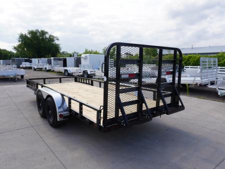 New 2027 PJ Trailers UL 83''x18ft Utility Trailer