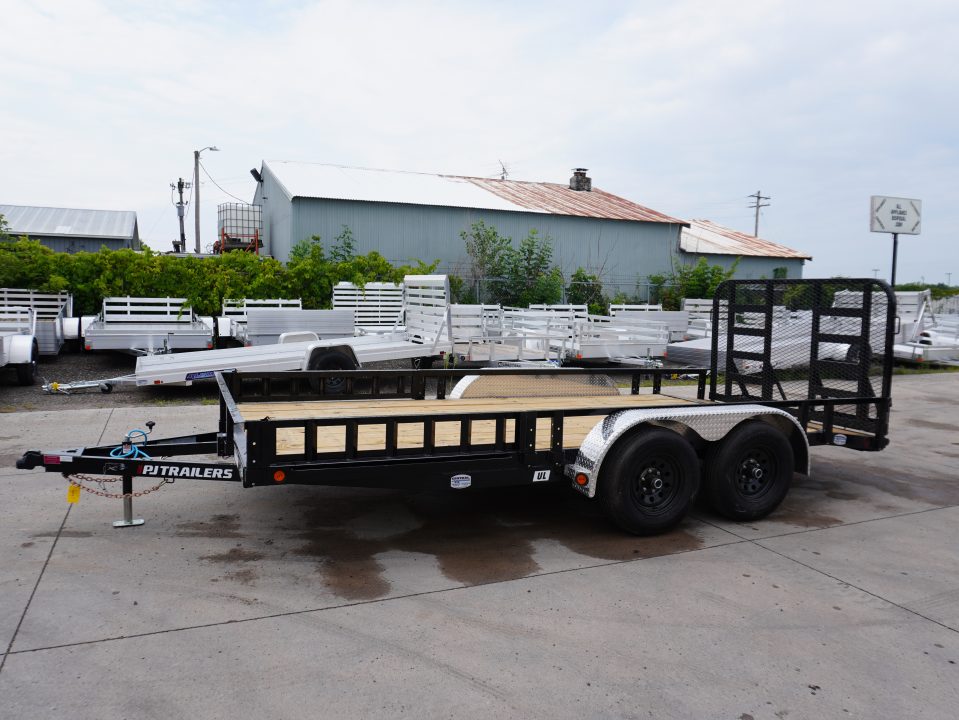 New 2027 PJ Trailers UL 83''x16ft Utility Trailer