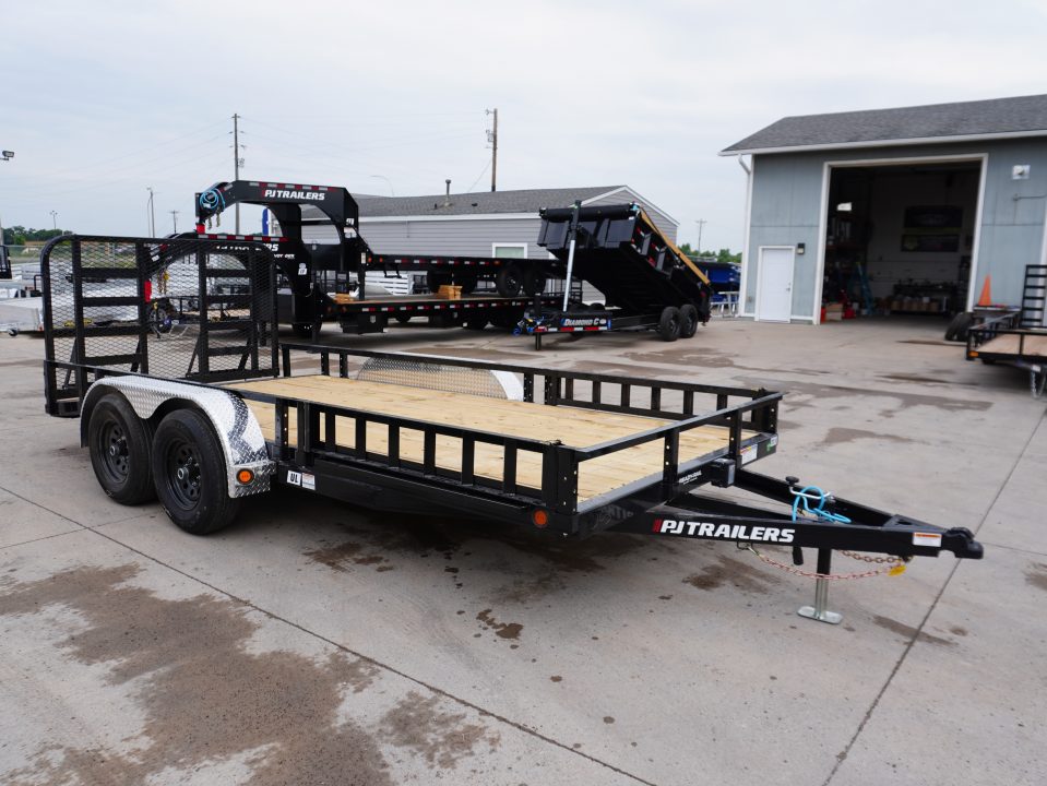 New 2027 PJ Trailers UL 83''x16ft Utility Trailer