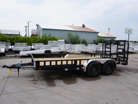 New 2027 PJ Trailers UL 83''x16ft Utility Trailer