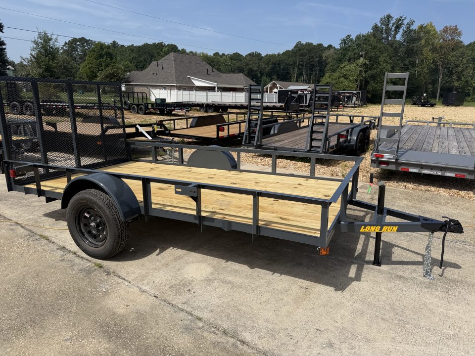 New 2026 Long Run Trailers 76"x12' Utility Trailer