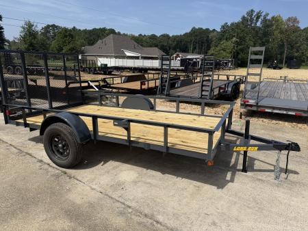 New 2026 Long Run Trailers 76"x12' Utility Trailer