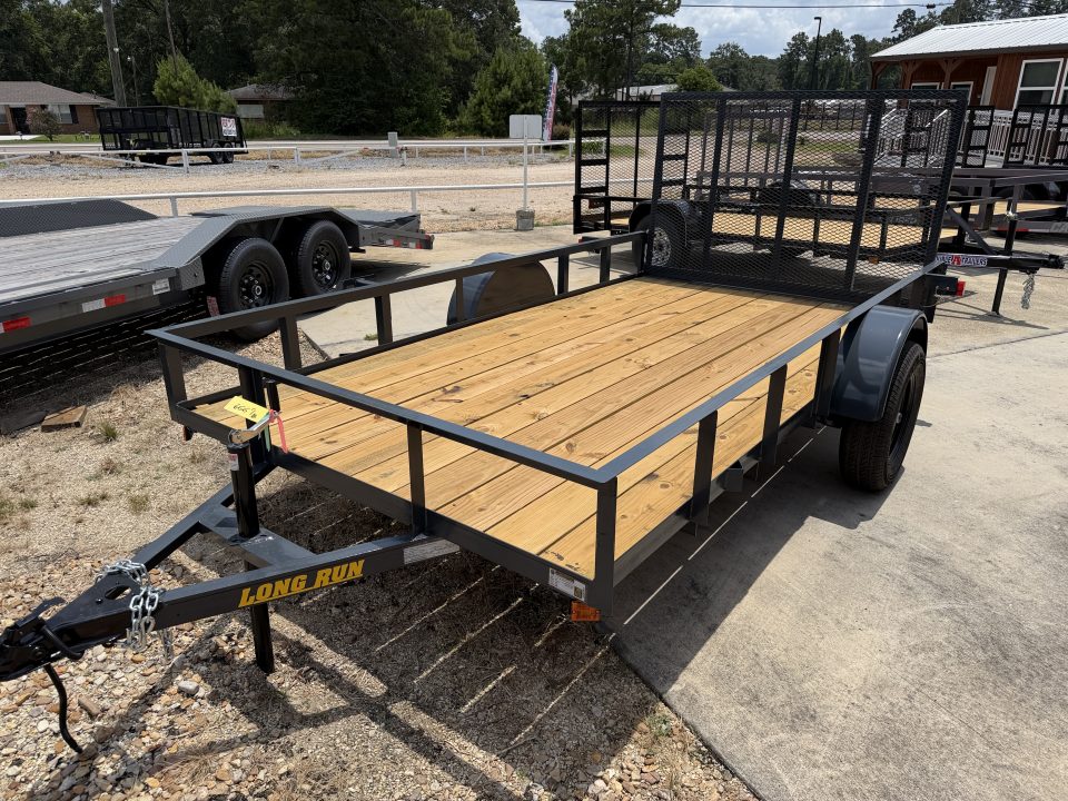 New 2026 Long Run Trailers 76"x12' Utility Trailer