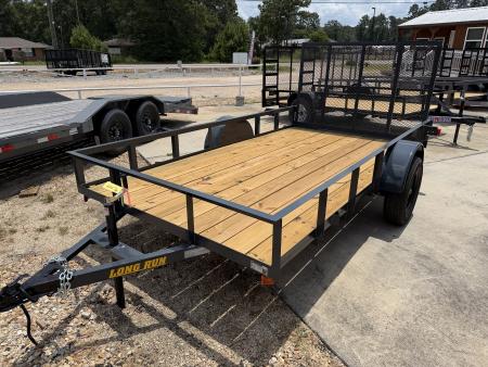 New 2026 Long Run Trailers 76 x12' Utility Trailer
