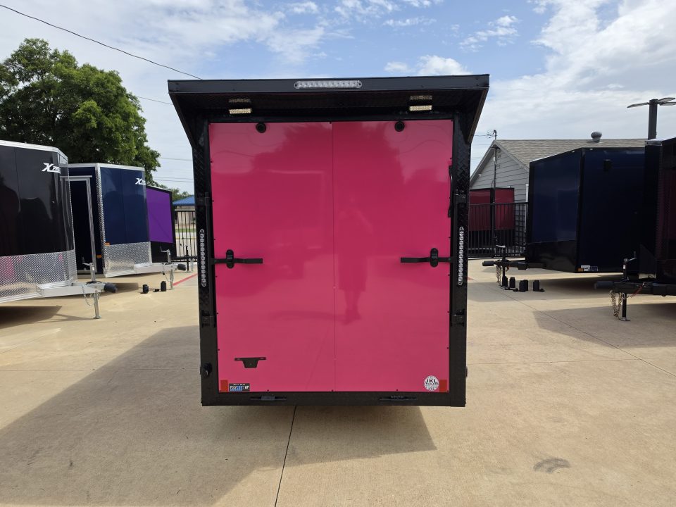 New 2026 New 6x12 SA Screwless Vending Enclosed Trailer | Blackout | Spoiler Package | .08 Polycor | Dexter Axle | 1177