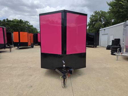 New 2027 New 6x12 TA Screwless Enclosed Vending Trailer | Blackout | Spoiler Package | .08 Polycor | California | 1179