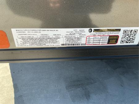 New 2026 Trail Marshal 85X20CTD10K Cargo / Enclosed Trailer