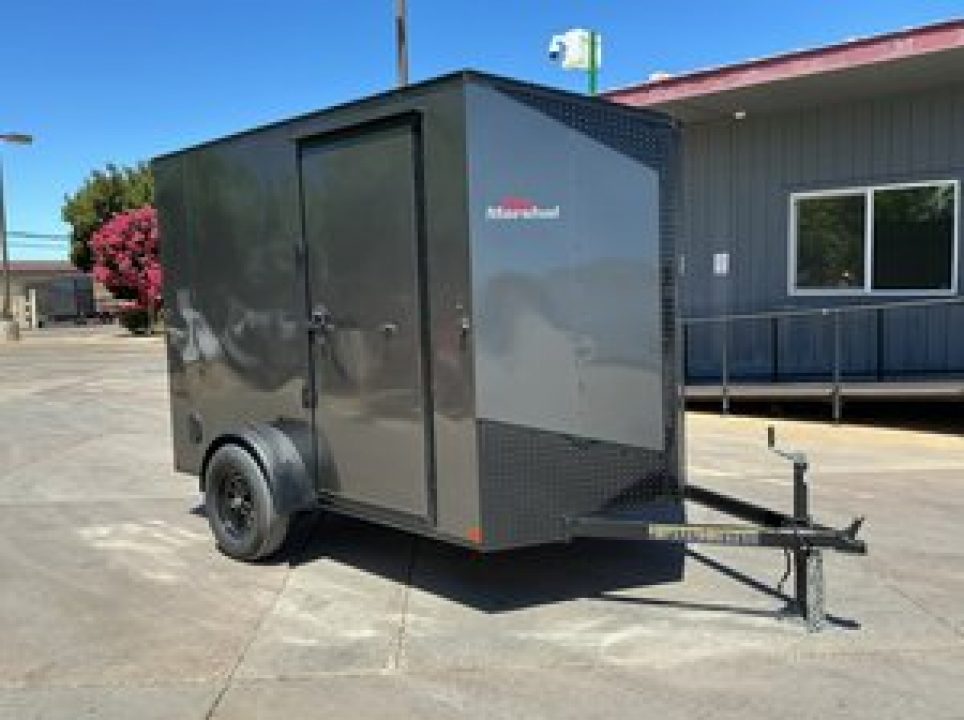 New 2026 Trail Marshal 6X10CTD3K 6FT X 10FT 2990K GVW Cargo / Enclosed Trailer