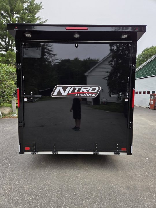 New 2027 Nitro 7.5x16 black out aluminum cargo trailer with torsion axles Cargo / Enclosed Trailer