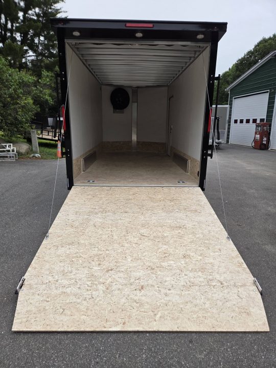 New 2027 Nitro 7.5x16 black out aluminum cargo trailer with torsion axles Cargo / Enclosed Trailer